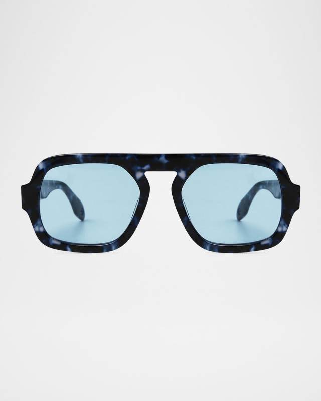 Jane Polarized Acetate Aviator Sunglasses